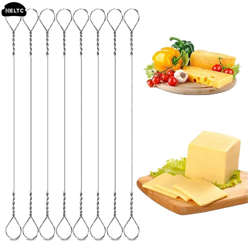 Kitchen Baking Store - チーズ切断用プロ用アクセサリー付きスライス型切断機,ベーキングツール,ワイヤーカッター,キッチン用品,10個