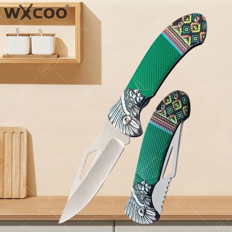 Kitchen Baking Store - WXCOO 折りたたみナイフ ステンレス鋼 調理用 キッチン野菜ナイフ アクセサリー
