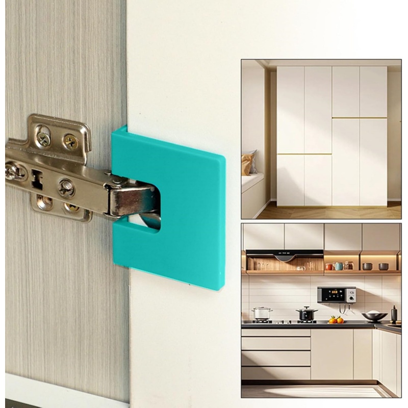 Kitchen Baking Cabinet - 2個入り ドア枠ヒンジ治具 | ドアラッチ取り付け治具、大工用ラッチ取り付け - 家庭用キッチン、バスルーム、キャビネット、引き出し用