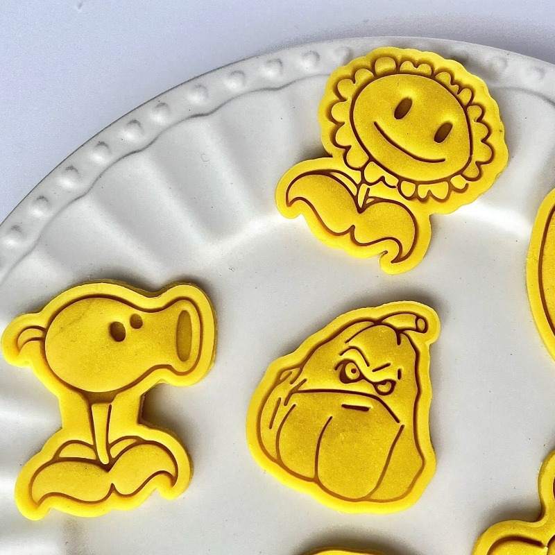 新しい可愛い人気商品 プラントvs.ゾンビ カートゥーンビス - Kitchen Baking Molds のレビューと価格