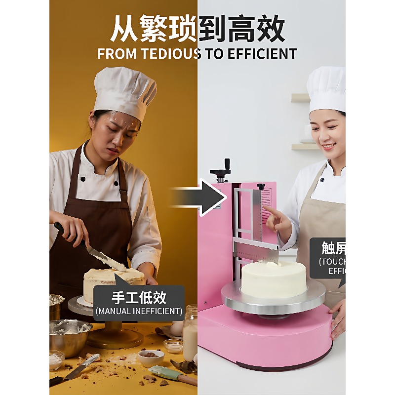 新しいピンク色の業務用4-12インチステンレス製プラスターリ - Commercial Kitchen Baking Equipment のレビューと価格