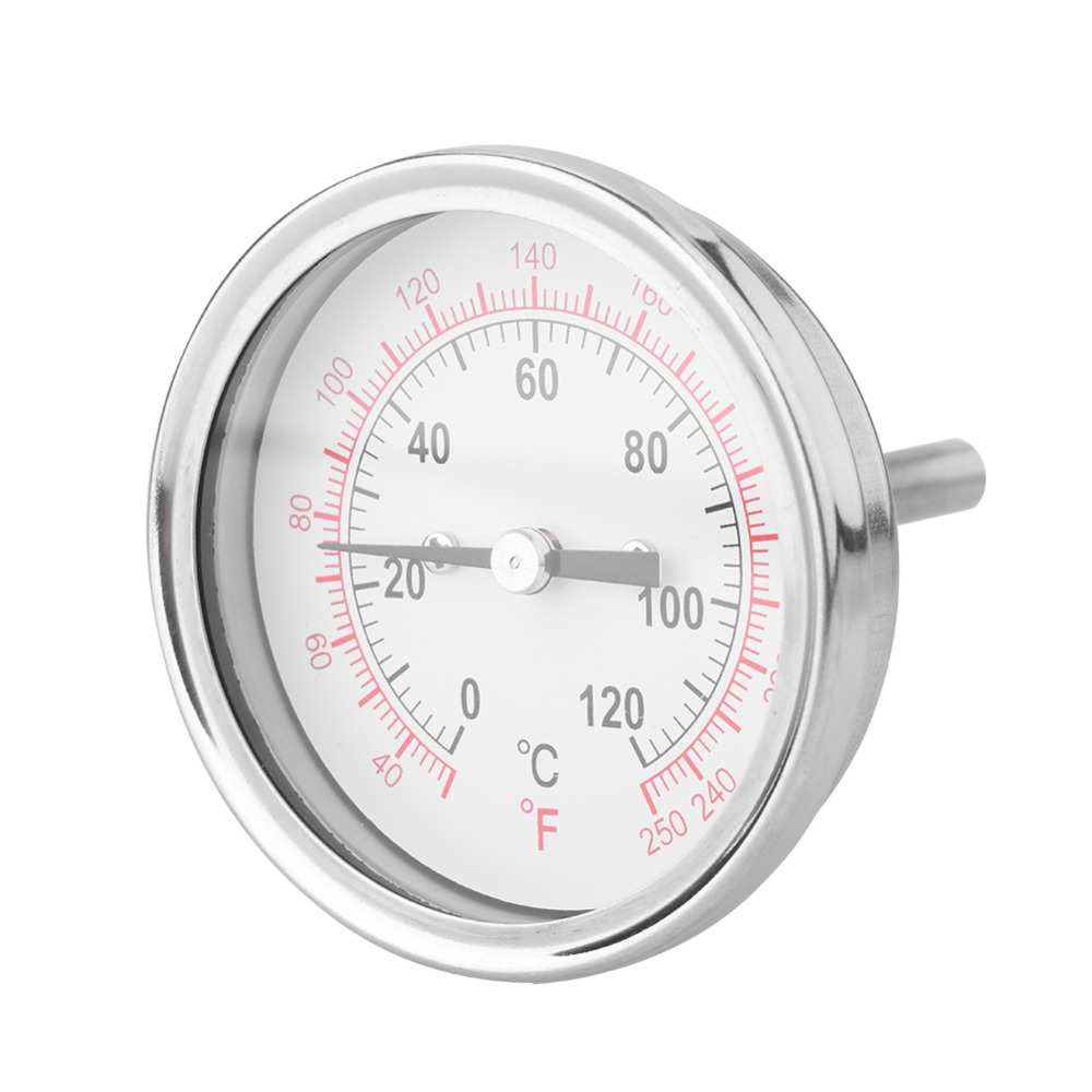 ステンレス製オーブン温度計 シルバーアナログダイヤル 肉用温 - Oven Thermometer Analog のレビューと価格