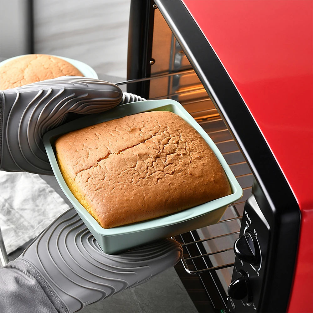 正方形のシリコンケーキモールド,簡単なリリース,ケーキパン, - Kitchen Baking Store のレビューと価格