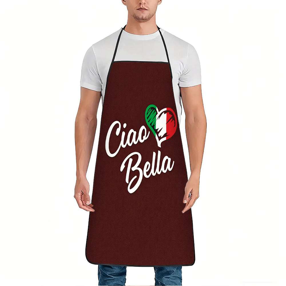 1ピースの豊かなイタリアンテーマのエプロン、イタリア語の「C - Kitchen Baking Ideas のレビューと価格
