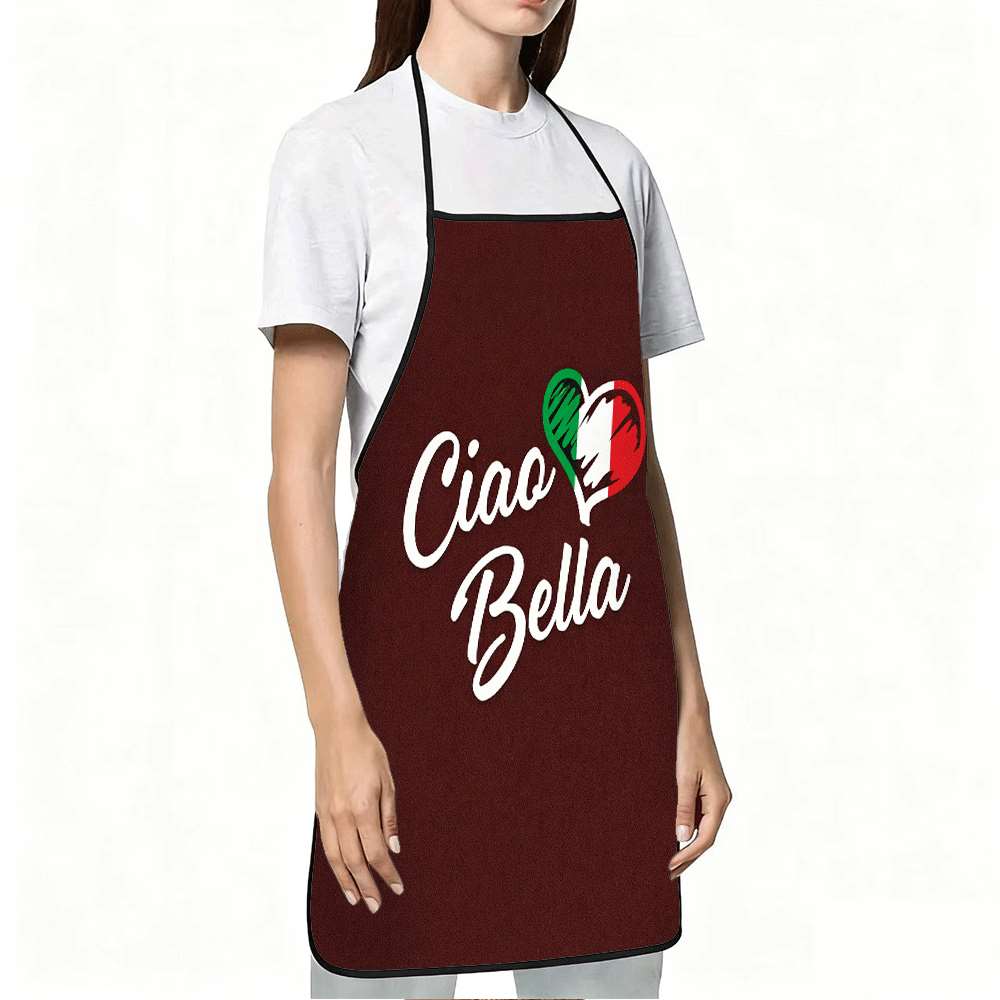 1ピースの豊かなイタリアンテーマのエプロン、イタリア語の「C - Kitchen Baking Ideas のレビューと価格