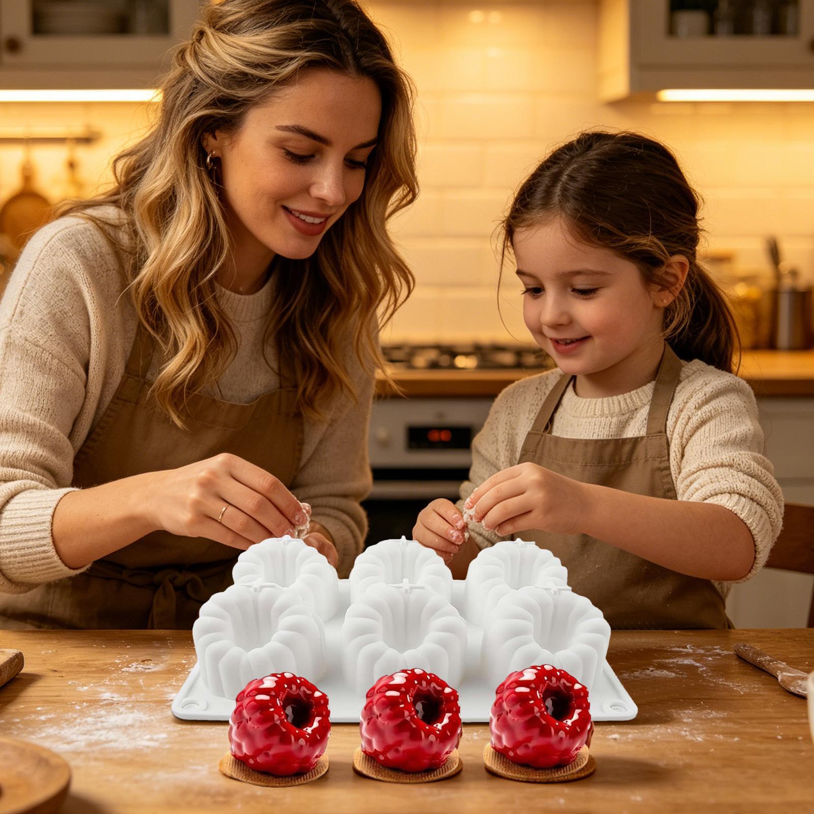 ラズベリーシリコンモールド 3Dラズベリー型シリコンモールド - Kitchen Baking Molds のレビューと価格