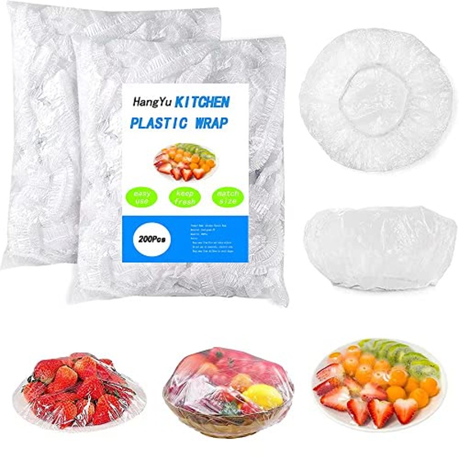 200 個ボウルカバー弾性食品鮮度保持バッグ食器シーリングラ - Proofing Basket Banneton のレビューと価格