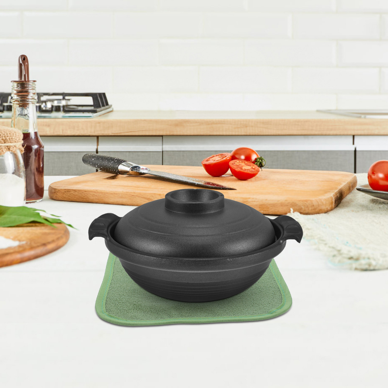 4枚組コットン製鍋敷き、断熱テーブルマット、キッチン、ダイニ - Kitchen Living Baking Mats のレビューと価格