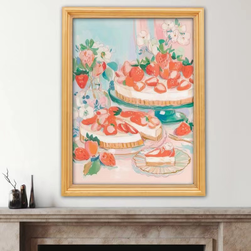 DIY ダイヤモンドアート絵画キット ケーキ ベーカリー カ - Kitchen Bakery のレビューと価格
