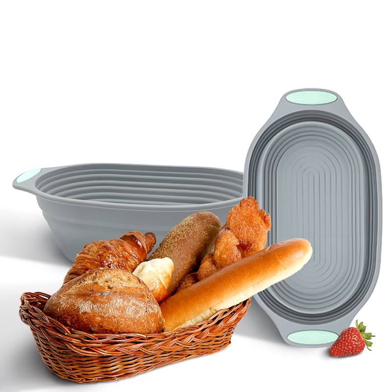 1PC シリコン製折りたたみ式バンネットパン発酵バスケット  - Kitchen Baking Store のレビューと価格