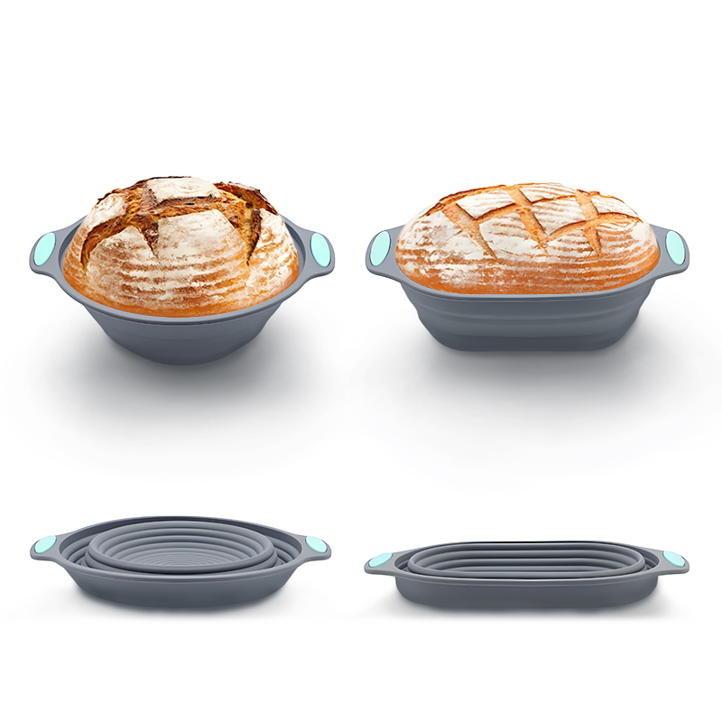 1PC シリコン製折りたたみ式バンネットパン発酵バスケット  - Kitchen Baking Store のレビューと価格
