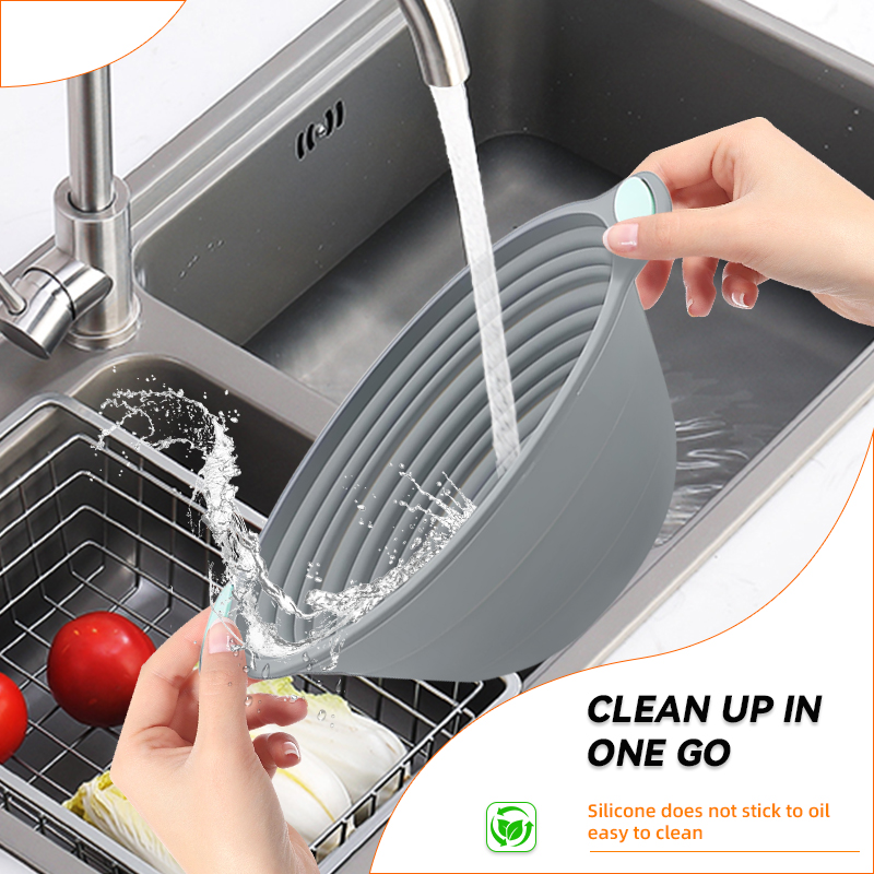 1PC シリコン製折りたたみ式バンネットパン発酵バスケット  - Kitchen Baking Store のレビューと価格
