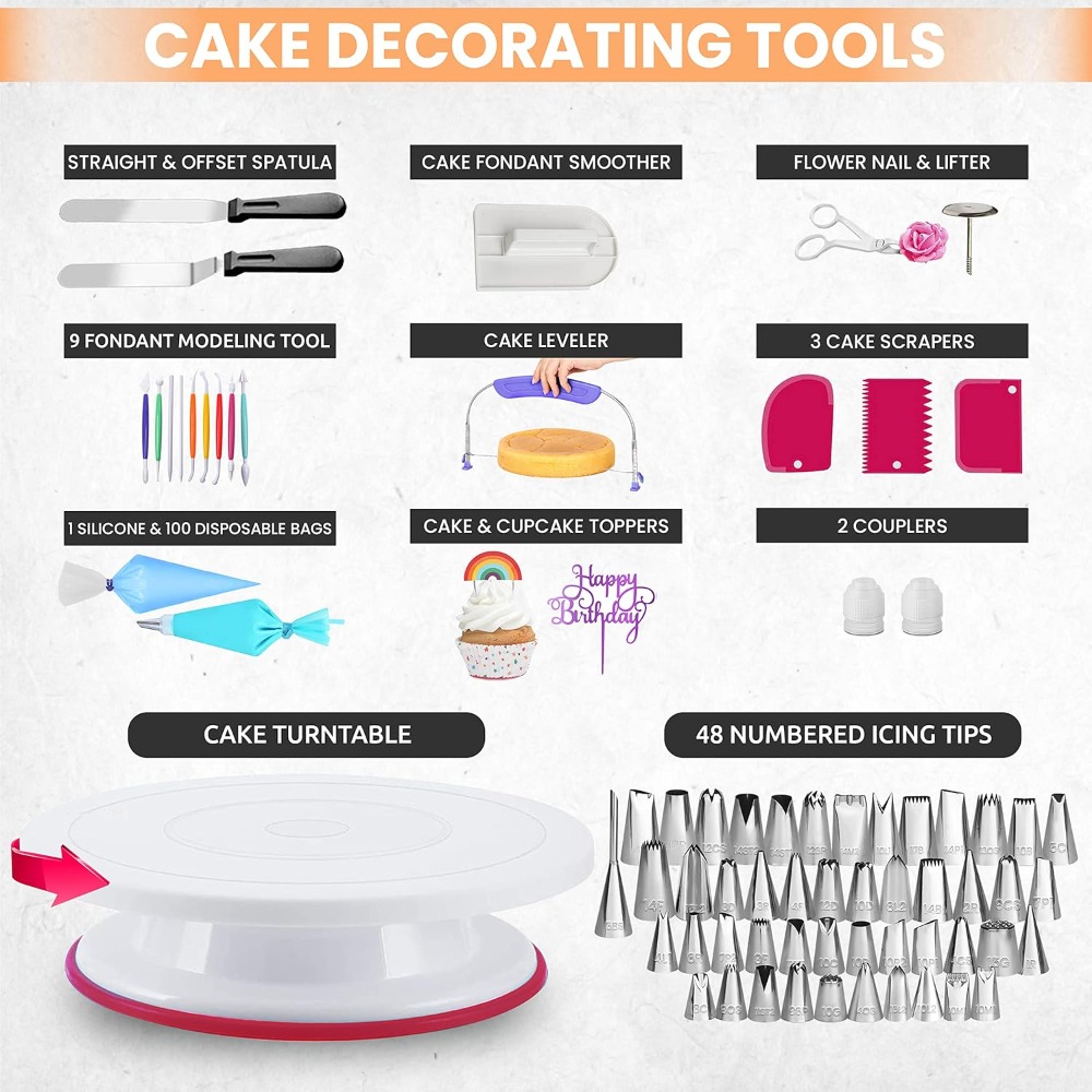 ケーキデコレーション用品 ケーキデコレーションキット スプリ - Kitchen Baking Pan のレビューと価格