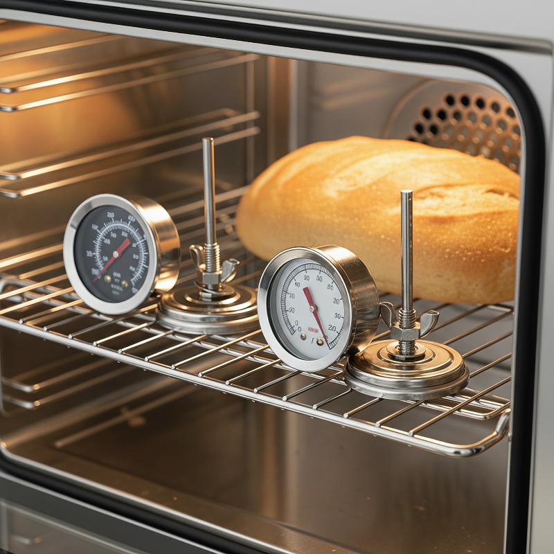 グリル用温度計 0-120 ℃   正確なアナログ温度計 5 - Oven Thermometer Analog のレビューと価格