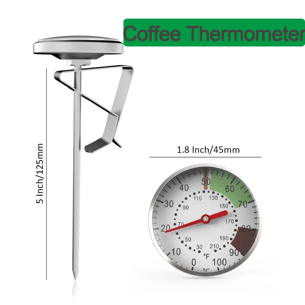 0-100 ° C 食品温度計ステンレス鋼コーヒーミルク温度 - Kitchen Baking Store のレビューと価格