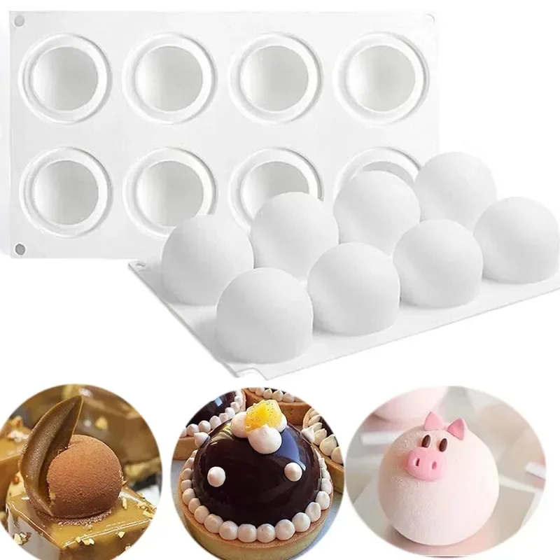 ムースケーキのベーキング、ボール型、フレンチデザート、チョコ - Kitchen Baking Store のレビューと価格