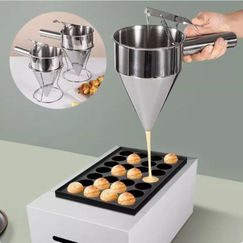 600/1200MLステンレス製液体漏斗ディスペンサー、タコ - Kitchen Baking Store のレビューと価格