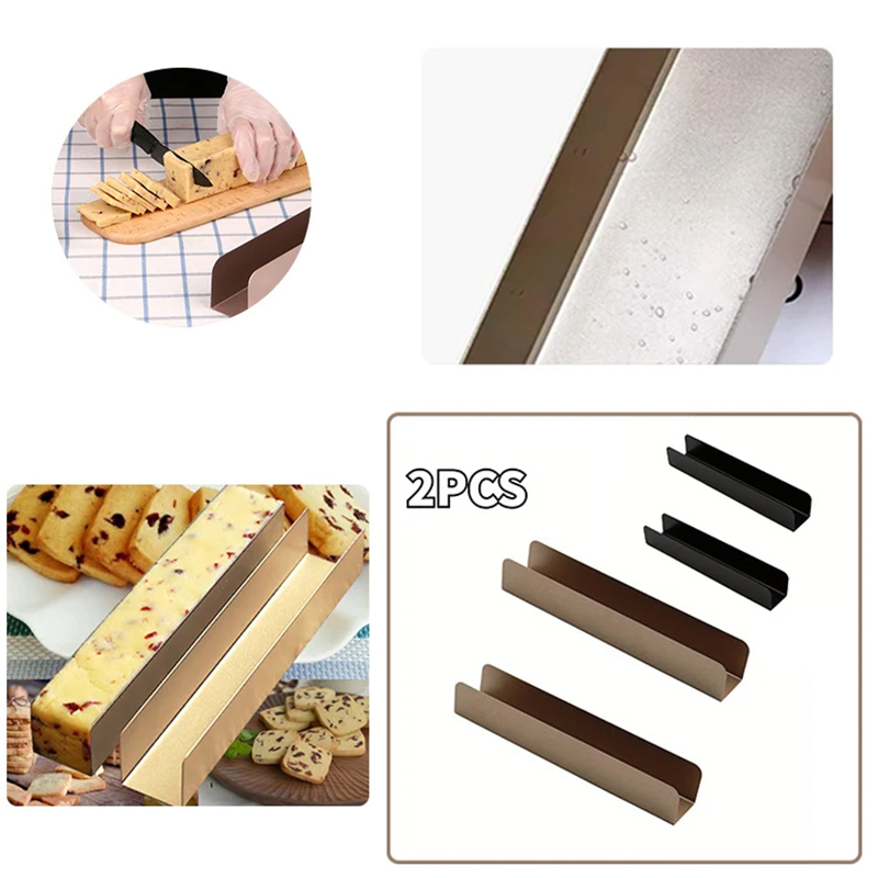 U 字型ノンスティックビスケット型長方形パン DIY クラン - Kitchen Baking Store のレビューと価格