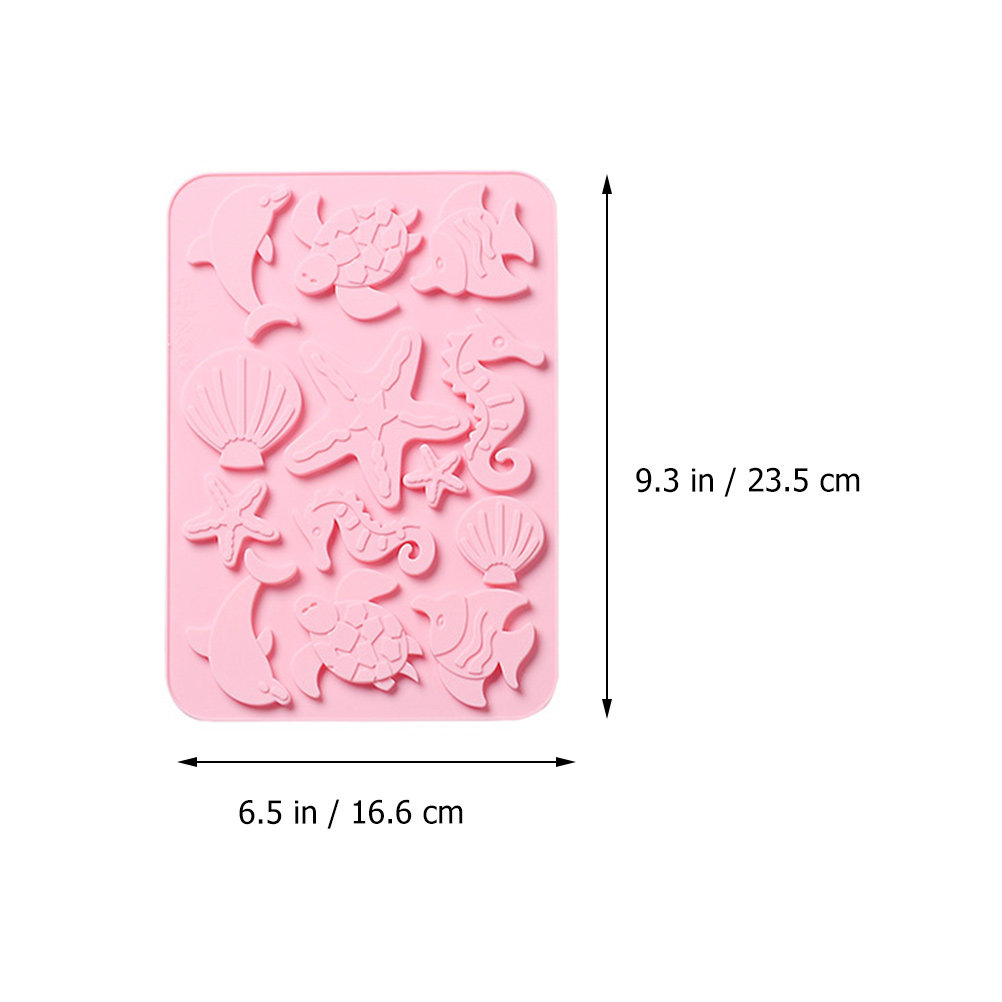 2個入り食品安全シリコン製海洋生物型モールド、創造的なデザイ - Kitchen Baking Molds のレビューと価格