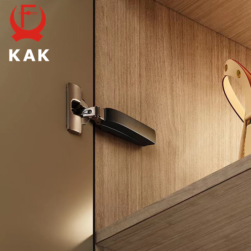 KAK 2 個隠し油圧キッチンヒンジ黒ソフトクロージングキャ - Kitchen Baking Cabinet のレビューと価格