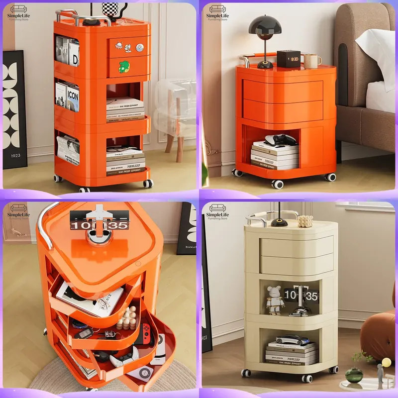キッチンカート（ホイール付き）、移動式収納トロリー、調理・製 - Kitchen Baking Cart のレビューと価格