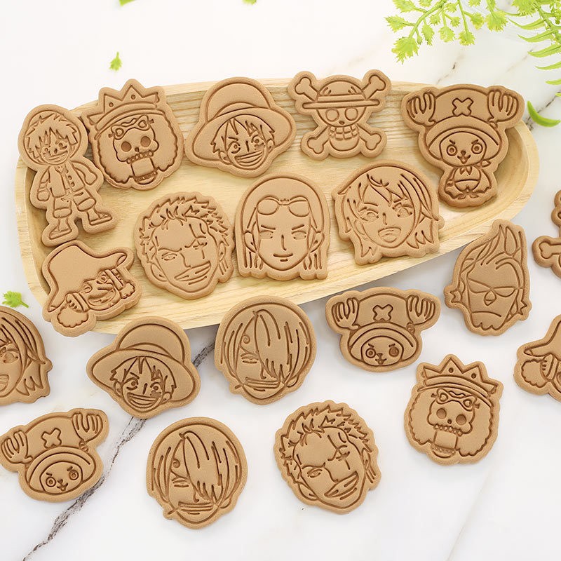 ワンピースクッキングモールドルフィゾロチョッパースカルクッキ - Kitchen Baking Molds のレビューと価格