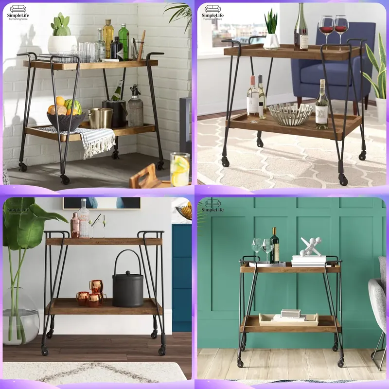 キッチンカート、ホイール付きローリングカート、調理、ベーキン - Kitchen Baking Cart のレビューと価格